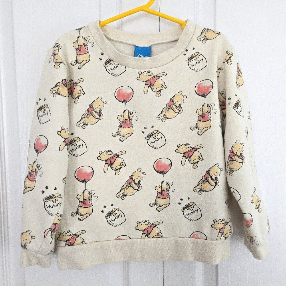 Disney Winnie the Pooh "Classic" Fleece Sweatshirt | Toddler 5T | Unisex